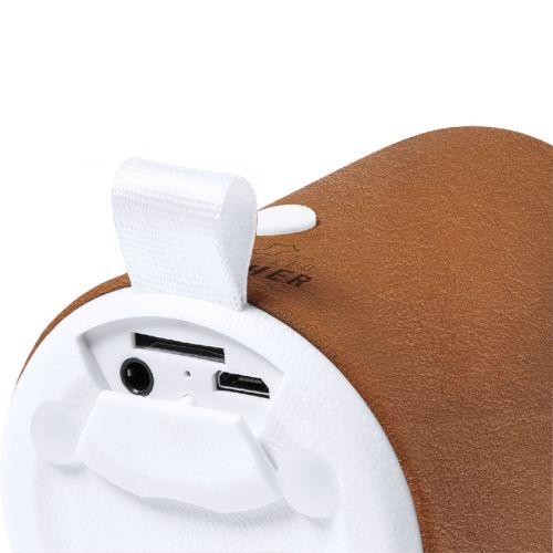 Højtaler i genanvendt læder - Billede 2